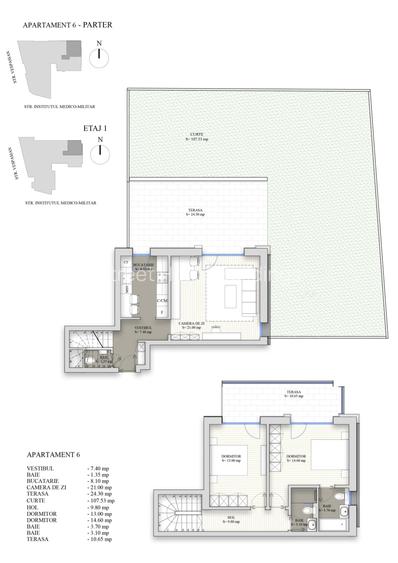 Apartament cu 3 Camere Decomandate - Plevnei - Gara de nord - Sector 1 - 3