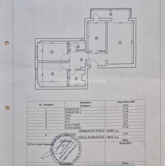 3 Camere Decomandat Zona Anda Mobilat Gaze - 20