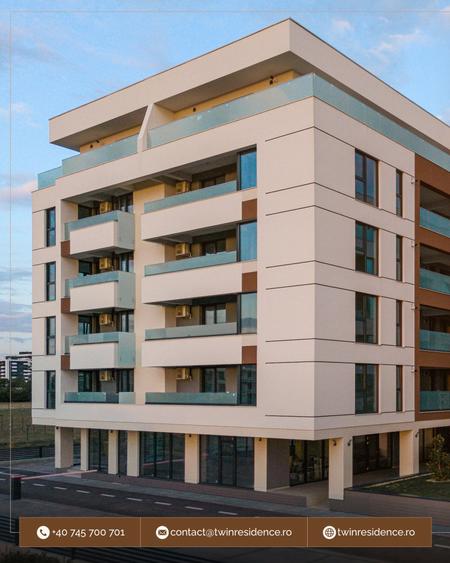 Twin Residence - Penthouse – ansamblu finalizat, mutare imediată - 2 camere P2
