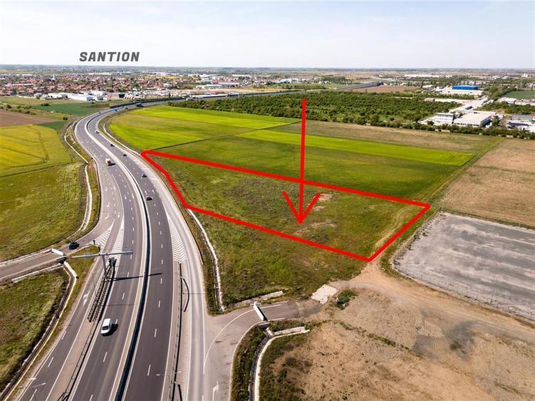 RECO Teren intravilan de vanzare – deschidere la DEx,16 acces direct zona indust