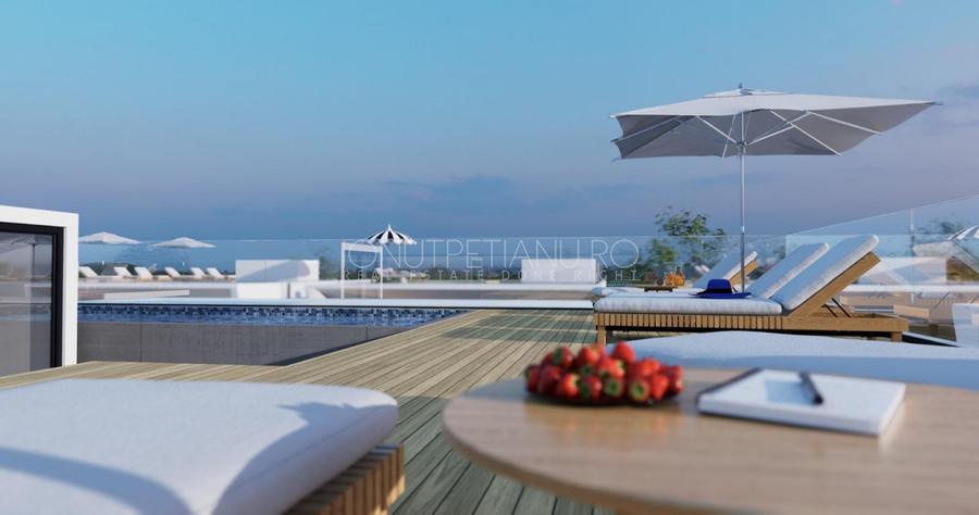 Vila cu design modern si piscina pe acoperis!