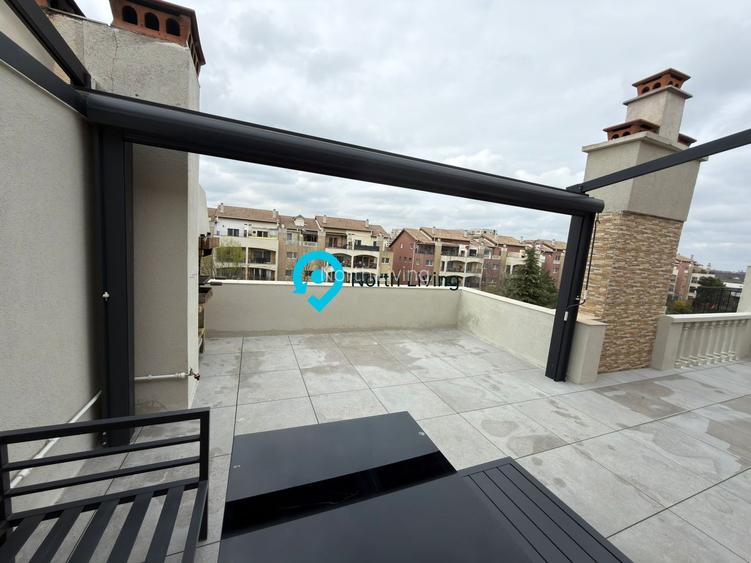 Apartament 3 camere premium renovat, terasa mare Pipera - 28