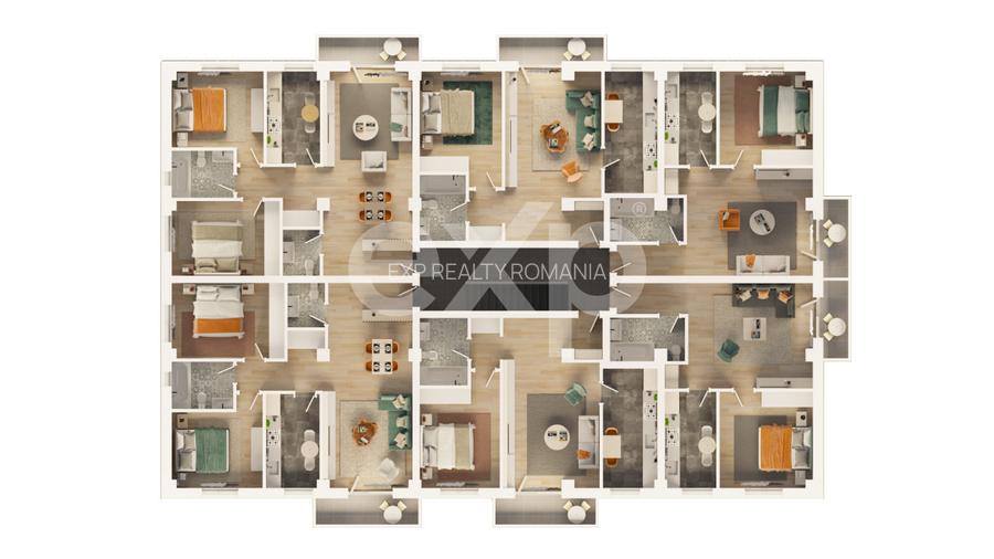 Apartament 2 camere Trivale | Bloc Nou Finalizat - 9