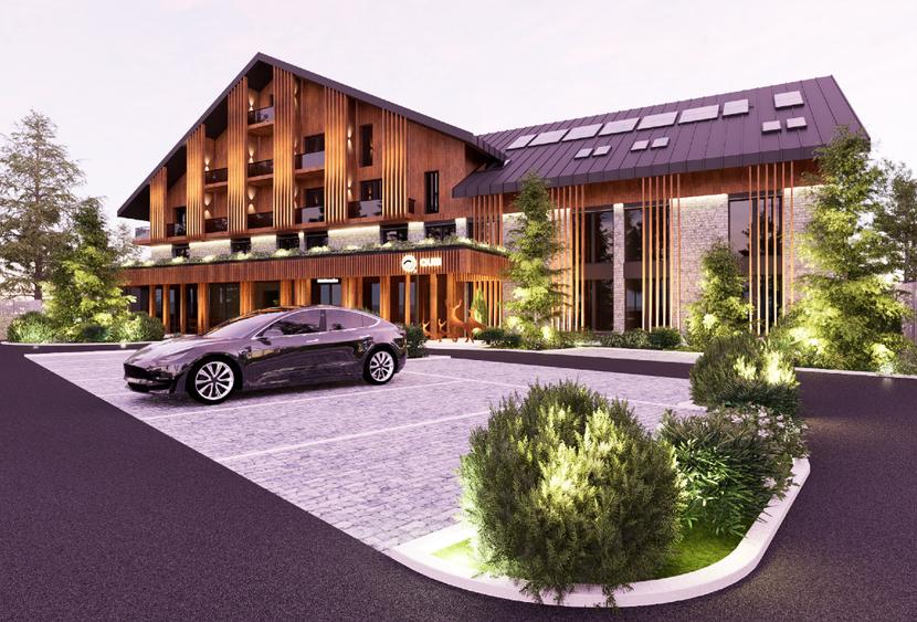 Hotel 44 c în Poiana Brașov – oportunitate investiție cu Autorizatie construir