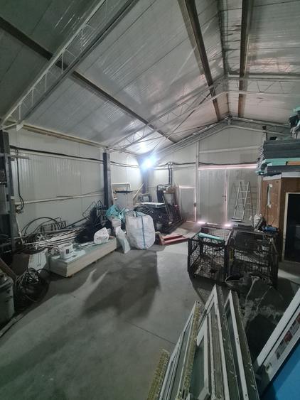 Vanzare Hala metalica cu teren 600 mp, com.Sendreni, Jud.Galati