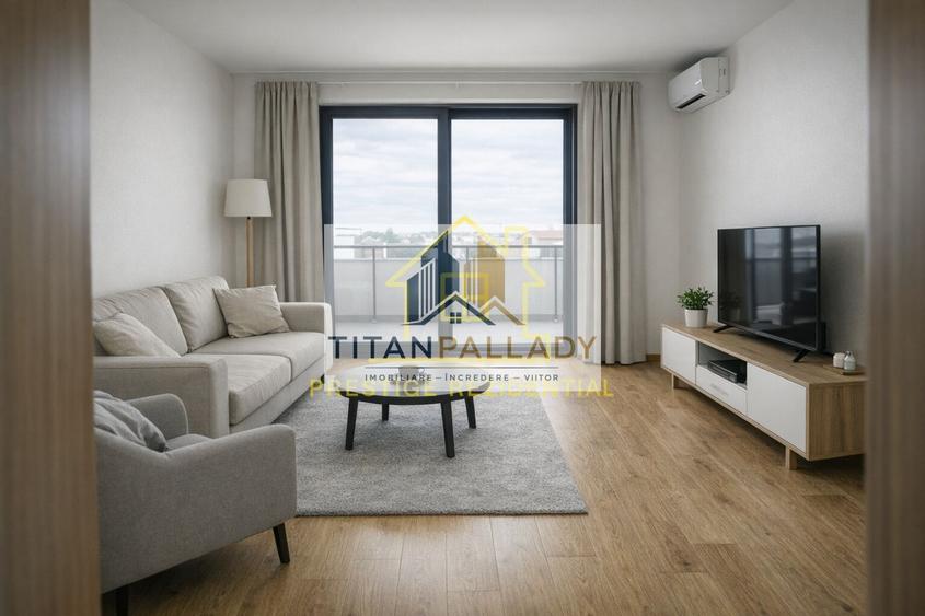 Ap. 2 Camere / 53mp / Titan-Pallady / Decomandat / Bloc Nou