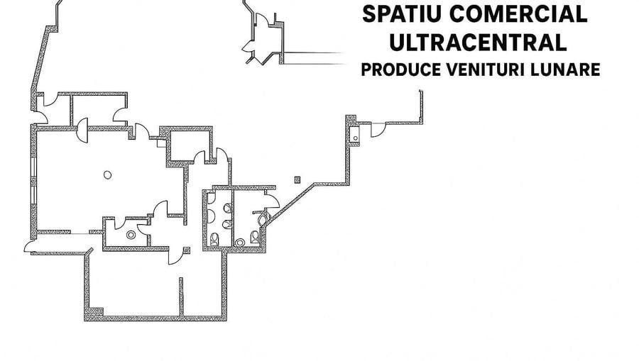 6 euro/mp Spatiu comercial Ultracentral-ideal orice tip de activitate !