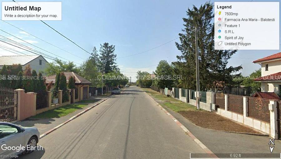 Balotesti Central  Amurgului  500 mp - 1