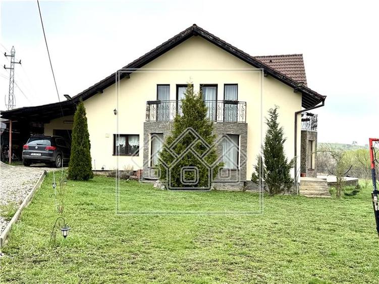 Casa individuala in Tocile - proprietate deosebita -189 mp -550 teren