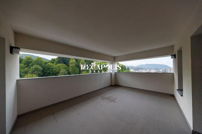 Penthouse 4 camere, 2 terase, panoramă munți și Tâmpa