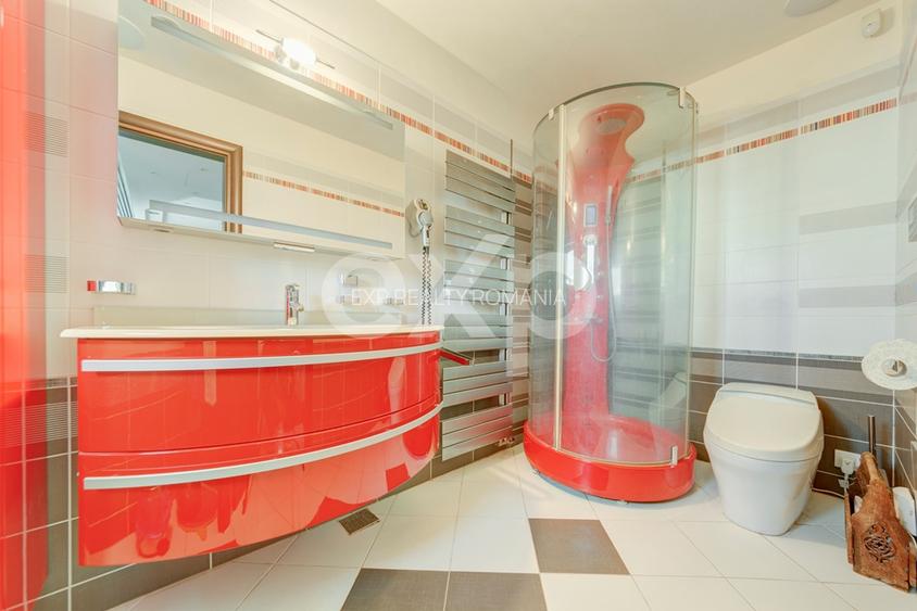 Penthouse 5 camere de vanzare -Nordului stradal + 800 mp teren in jurul blocului - 17