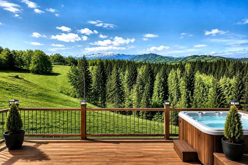 Bran Mountain Retreat, doar 3 case superbe la multe