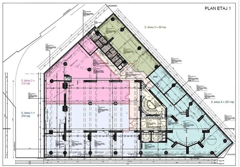Universitate | Cladire de Birouri | Spatiu Birouri | 89 -578 MP