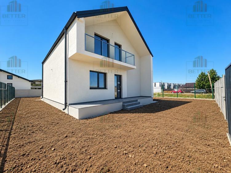 Casa individuala de vanzare 4 camere - Teren 400 mp | Comuna Berceni - La cheie