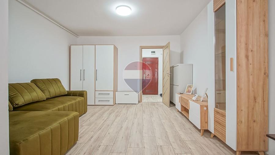 Garsonieră complet renovată de vânzare – Str. Soarelui | Parter