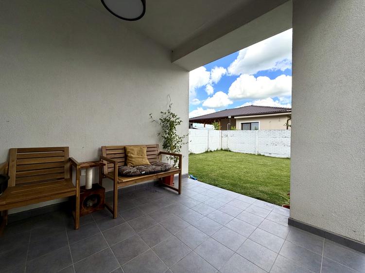Duplex elegant, 4 camere, 110 mp utili, 220 mp teren - Dumbravita
