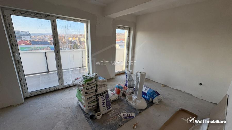 Apartament cu 2 camere, terasa 25 mp, Dambul Rotund