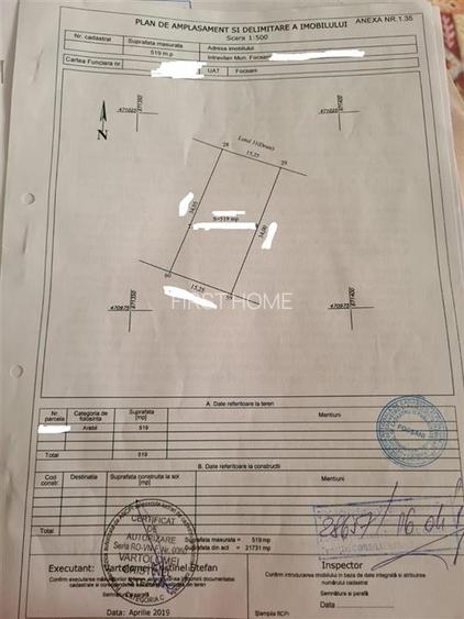 Teren intravilan de vanzare in Livada 1.039mp langa terenul de Tenis - 7