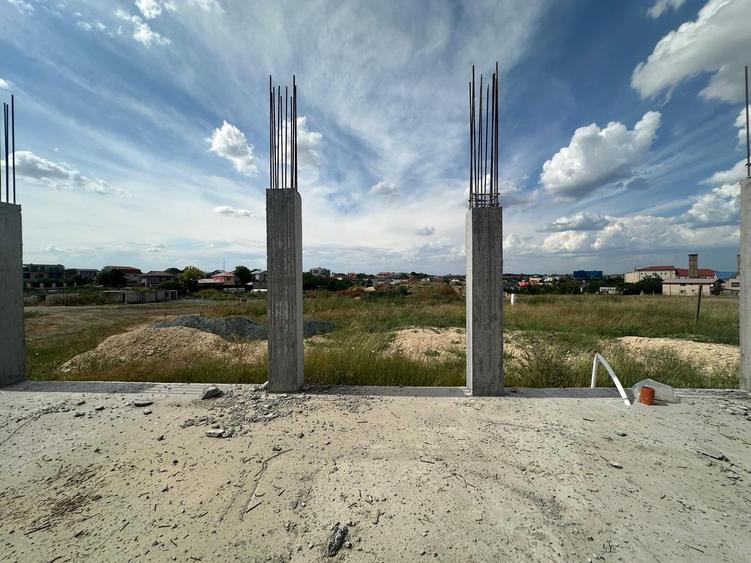 Teren de vanzare Techirghiol cu fundatie si autorizatie construire