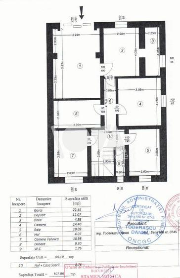 De închiriat: vilă Cotroceni - 12 camere - Louis Pasteur