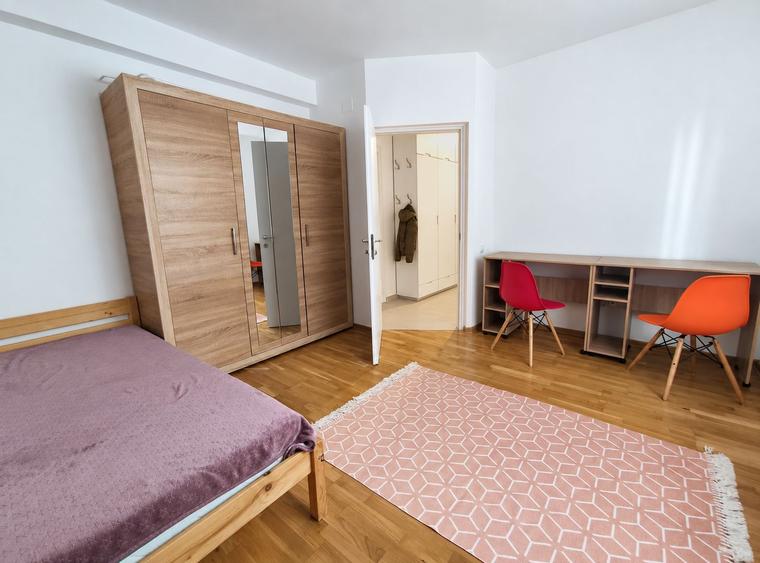 Apartament 3 camere de inchiriat, 77 mp, gradina 144 cart Europa