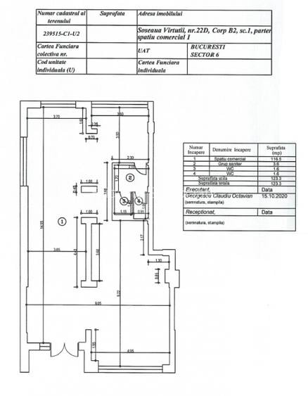 Spatiu comercial | Inchiriat 5 ani | Virtutii Park Residence | Investitie - 12