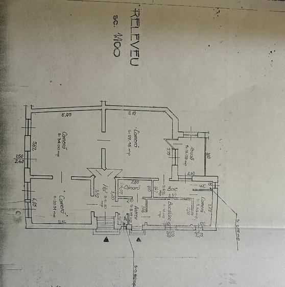 Casa de vanzare – zona centrala, locatie excelenta, front stradal 10m