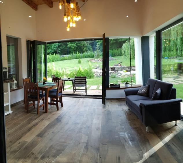 Casa Lux Mediteraniana cu 1620 mp. teren mobilata utilata CETATE cazare pensiune
