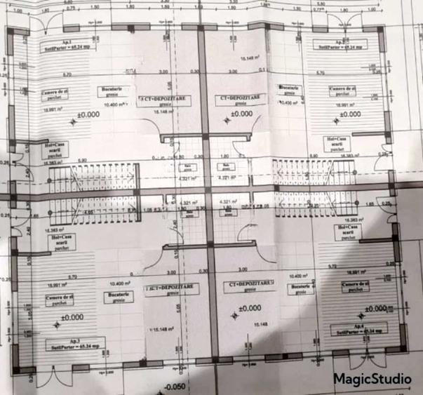 Duplex cu terasa circulara zona Sub Cetate