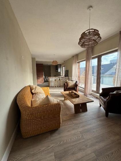 Penthouse 3 camere, finisat si utilat, la intrare in Borhanci!