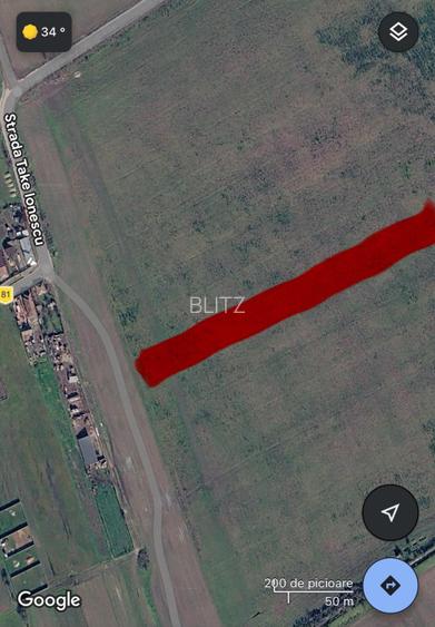 Teren extravilan, 3.800 mp, zona Exterior Nord - 2