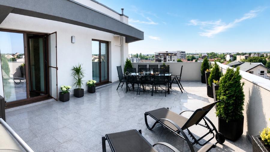 PENTHOUSE CU TERASĂ SPECTACULOASĂ DE 42 MP ȘI 2 PARCĂRI SECTOR 1 - 2