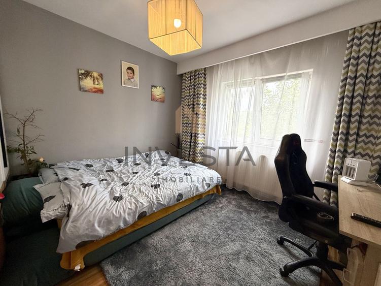Apartament 2 camere complet utilate, etaj intermediar, zona Plopilor
