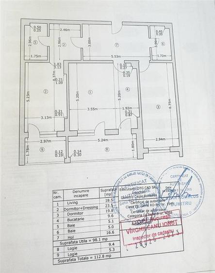 3 camere | Unirii Mansion | Sector 4 | Bloc 2023 | Parcare