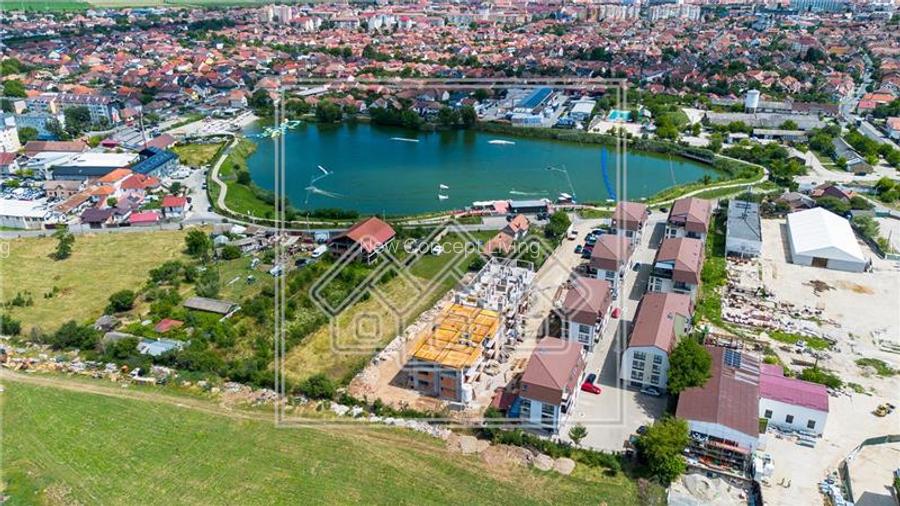 Penthouse superb pe malul lacului - terasa 33 mp, bloc nou, cu lift - 10