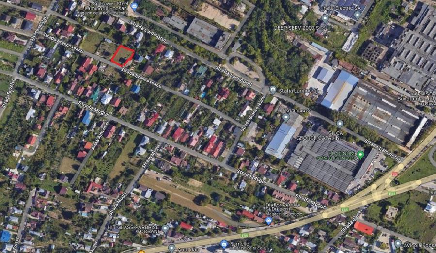 Vand teren de constructii, 1032mp, str. Brancoveanu (Zona Laminorului)