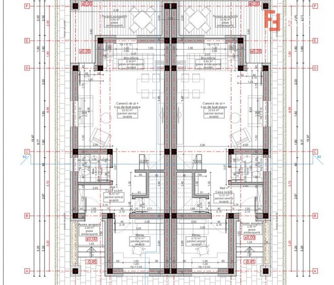Duplex 4 camere, Sacalaz - Proiect nou