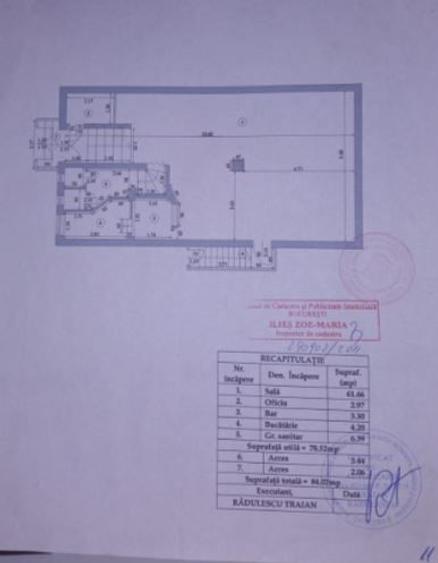 Zona Piata Sudului Rond Nitu Vasile Imobil D+P+1+M 385 mp stradal