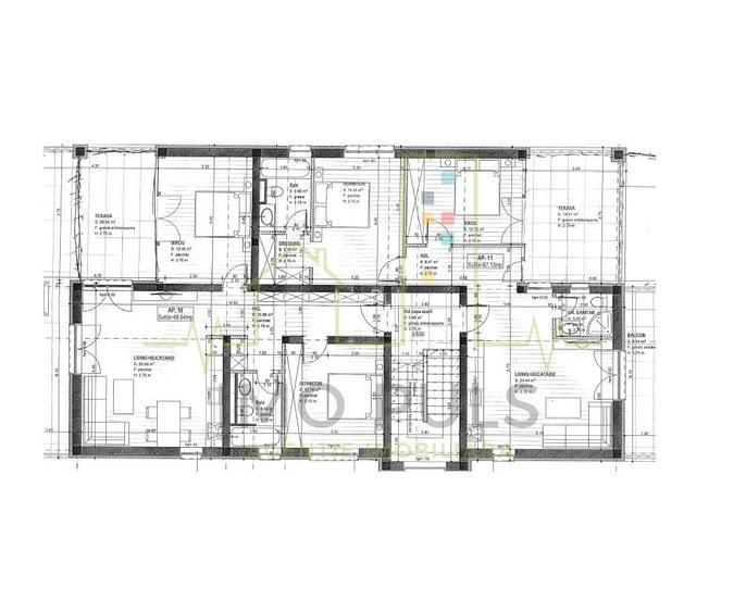 Penthouse. Braytim. Terasa 28 mp. 3 Camere. 2 Bai. - 2