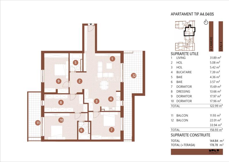 8.12 Residence - 4 cam, constructie noua, Barbu Vacarescu, COMISION 0 - 5