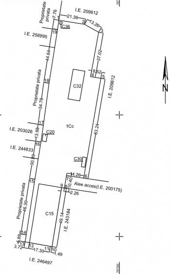 Teren 6100 mp platforma betonata in Constanta intrare de pe A2 Bd. IC Bratianu