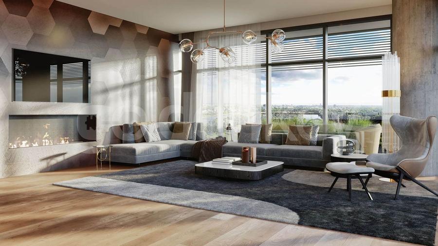 Vedere de exceptie! Apartament nou cu 4 camere, 4 bai | 212mpc