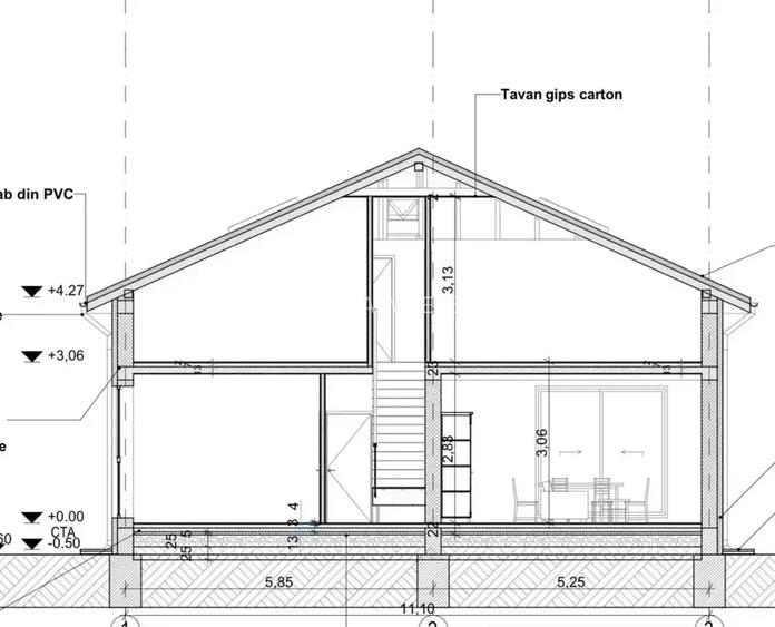 Casa in constructie / 1.328 mp teren / AC valabila / Otopeni 9 Mai - 4