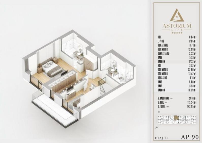 Apartament 4 Camere Moderne în Complex Rezidențial de Lux | Comision 0%