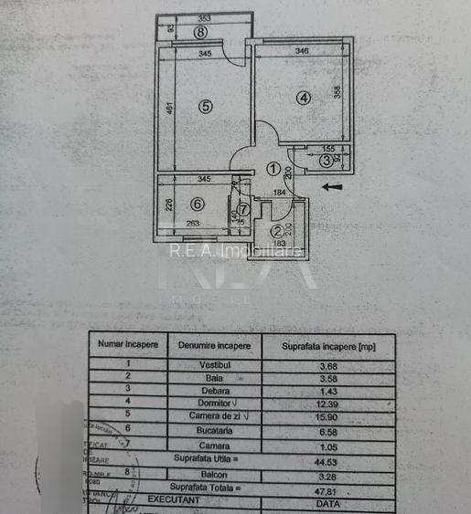 2 camere, et 3/4, centrala, bloc tip P, anvelopat-Drumul Taberei - 7