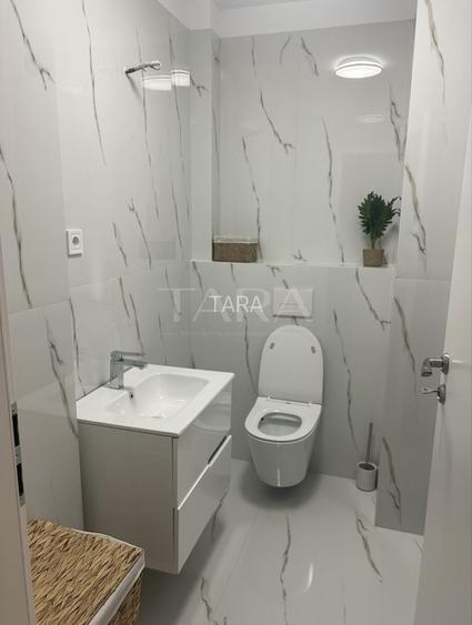 Apartament cu 3 camere, 2 băi, balcon și parcare, Florești. - 8