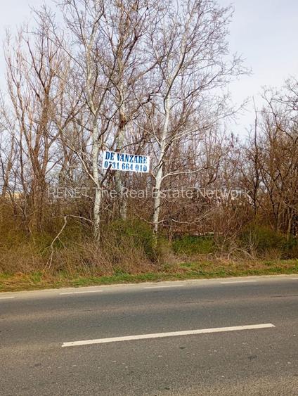 Teren intravilan 5.000 m² cu 40 m deschidere la DN2A – lângă Kaufland Slobozia