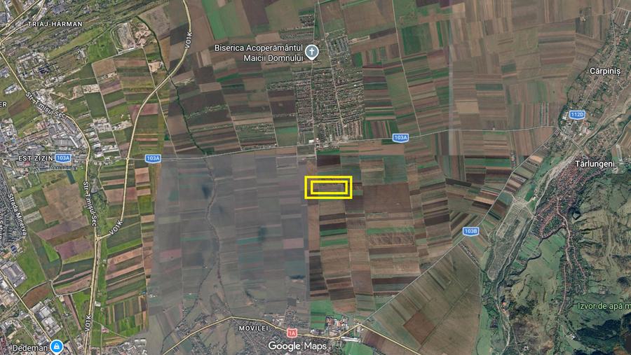 Teren Brasov-Sacele zona Izvor pretabil investitii