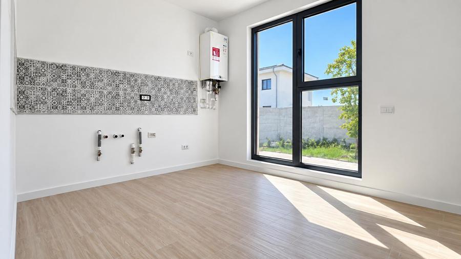 Casă modernă pe parter de vânzare | 3 camere | Teren 300 mp | Predare la cheie