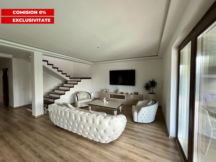 COMISION 0% Casa individuala, 4 camere, 286 mp utili, piscina - Mosnita Noua